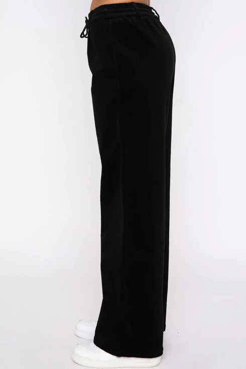 'Winter' Wide Leg Active Pants - Celes Fashion